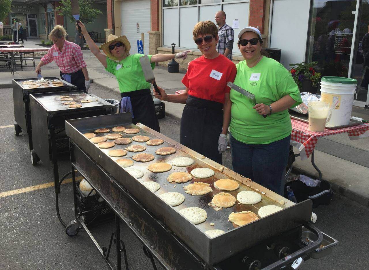 Stampede Breakfast crowd 3